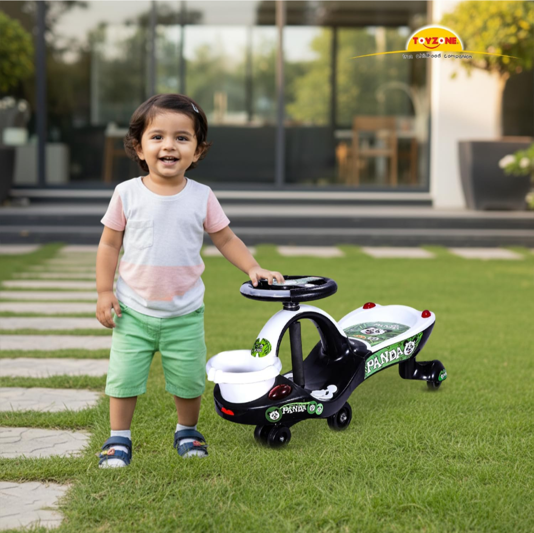 Magic Car | Ride-on Baby Car | Swing Car | Comfortable Seat | Elegant Design | Twister Ride on | for Kids Age 2+
