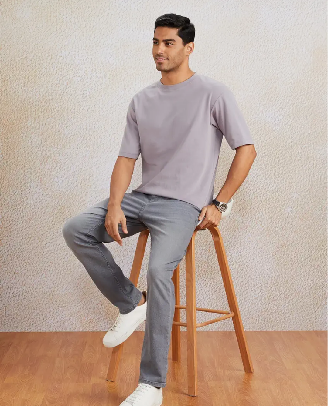Gpieo Brand - Men Cotton Rich Stretchable Regular Fit Jeans | Casual Denim