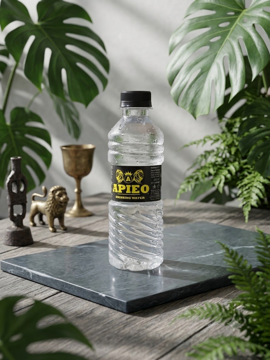 Apieo 250 ml Pack of 24 (Premium Packaging Design and Bottle) Best Drinking Water