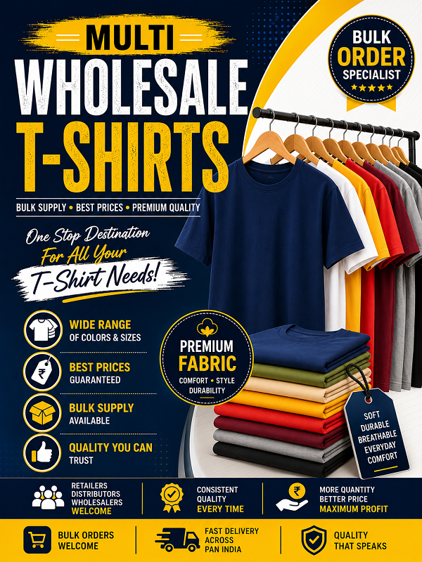 Export Surplus Wholesales Pack of 10,000 Men S, M, L, XL, XXL, Striped, Self Design with Multi color and Size T-Shirt