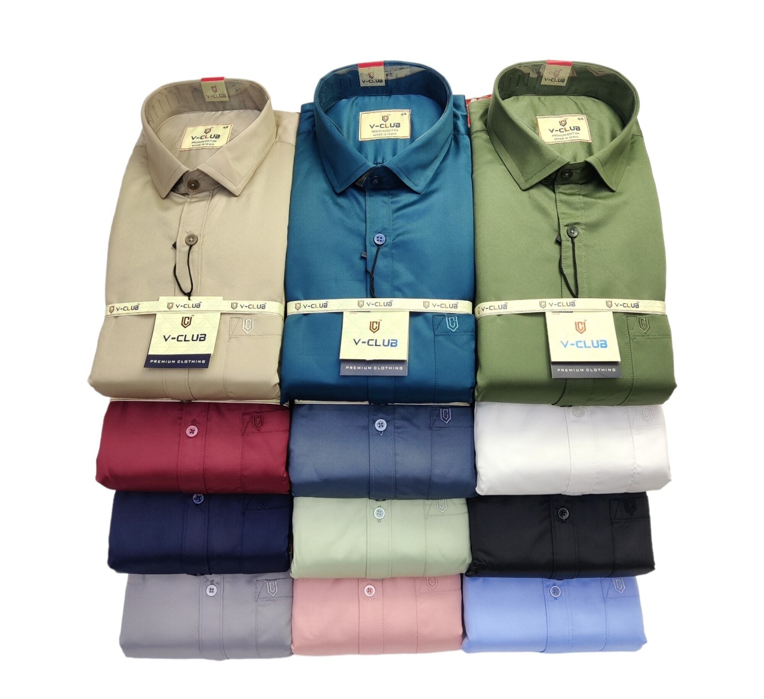 Classic Shirt | Office wear, Party wear | Solid Slim Fit Formal Shirt