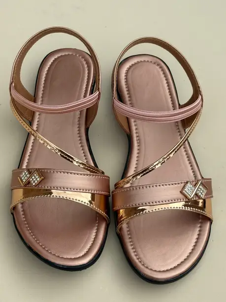 Pack of 100 Woman Sandals (Multi color and design and Size)