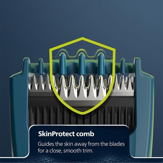 Philips Cordless Beard Trimmer with Dura Power Technology, 30 Min Runtime & 3 Length Settings (BT1230/18)