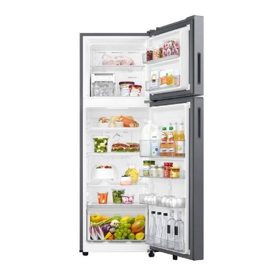 Samsung 236 L 2 Star Frost Free Double Door Refrigerator, RT40H28W2PNL, Elegant Inox