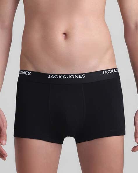 Jack & Jones Pack of 2 Men Trunks with Ela...
