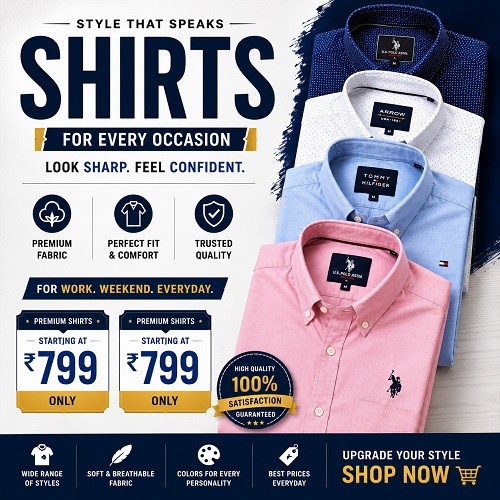 Export Surplus Pack of 200 Men S, M, L, XL, 2xl, 3xl with Multi Design, color and Size Shirts