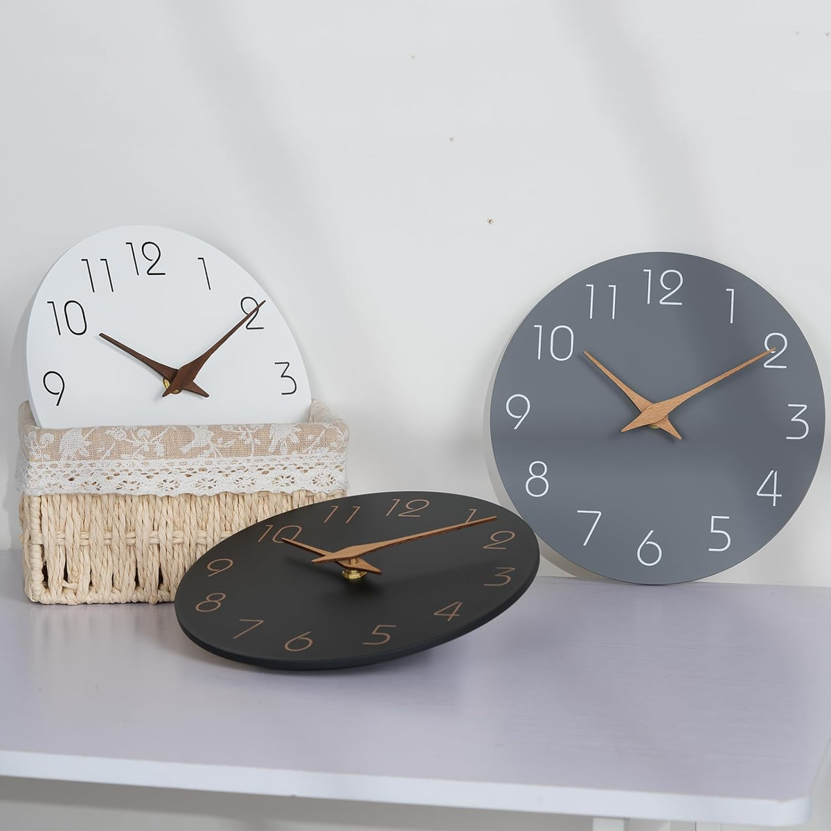 Material Metal Wall Clock Big Size Wall Clock Modern Clocks |Stylish Silent Non-Ticking Wall Clock for Home | Living room | Bedroom | Kitchen | Office Wall Clock