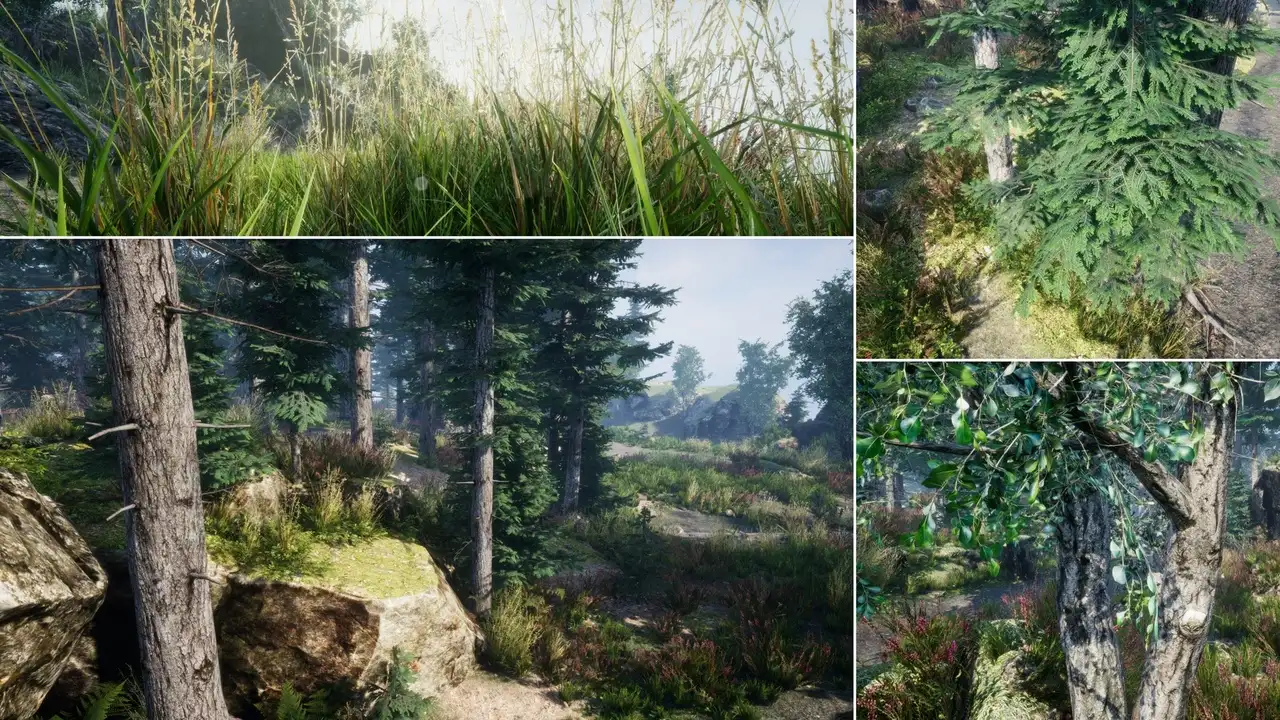 Nature Environment Pack map