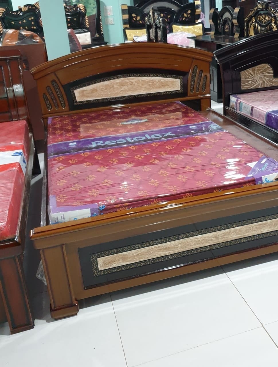 New king size Double Bed with box