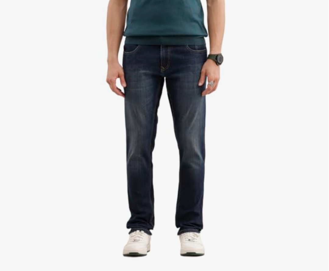 WROGN Men's Relaxed Fit Jeans | Mid Rise | Jeans for Man