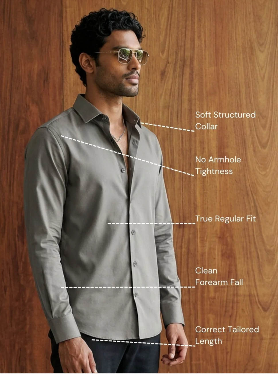 Classic Shirt | Office wear, Party wear | Solid Slim Fit Formal Shirt