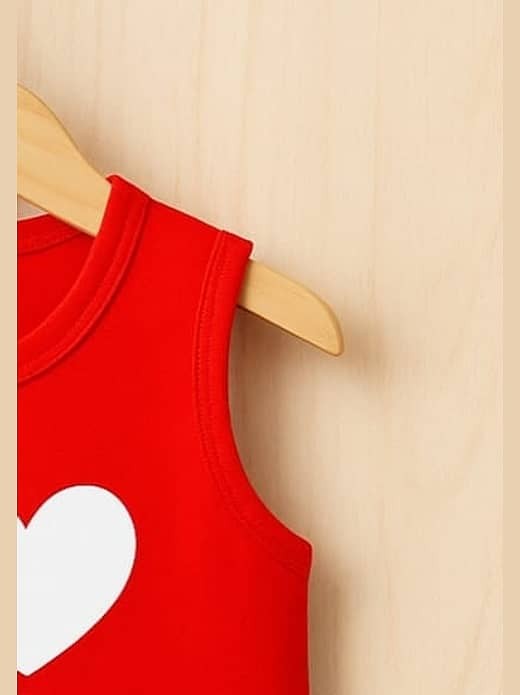 Papa Kids Summer Tank Top & Shorts Set