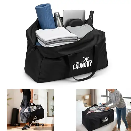 Extra Large Duffle Bag Travel Bag, Waterproof Duffel Bag for Men Gear Bag Camping Bag for Storage, Foldable Weekender Bag for Overnight Camping