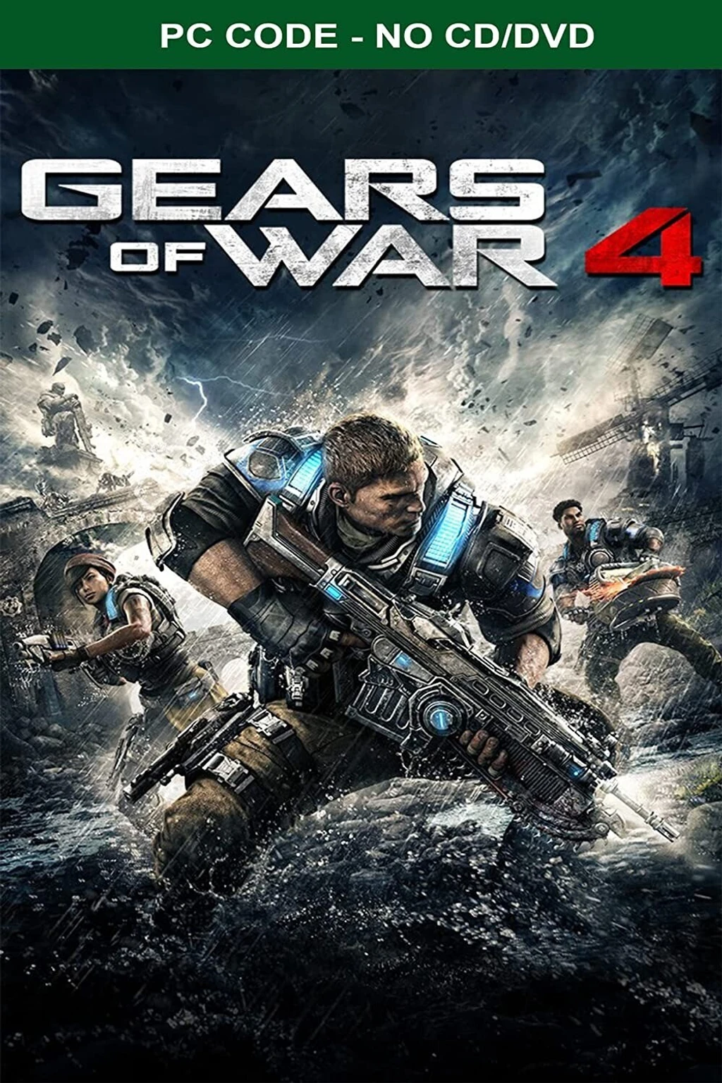 Gears 5 + Gears of War 4 PC Code (No CD/DVD) Special Edition (Code in the Box - for PC)