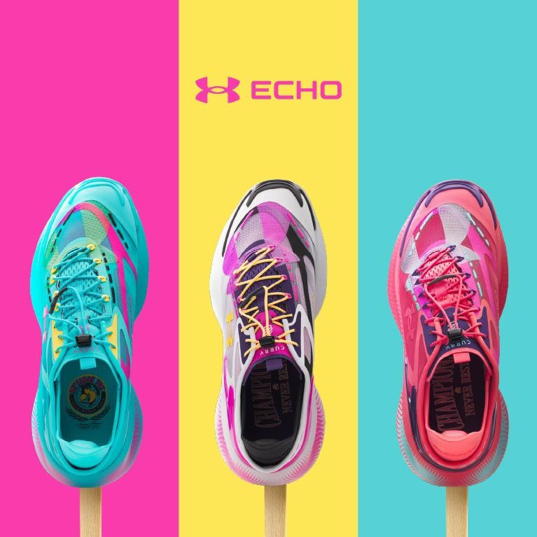 Under Armour Unisex Echo SlipSpeed Curry Tour Shoes